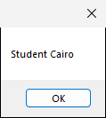 Button A shows Student Cairo